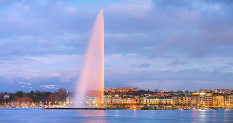Image showing Overview of Geneva, Switzerland