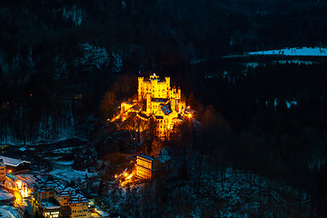 Image showing Hohenschwangau castle in Bavaria, Germany