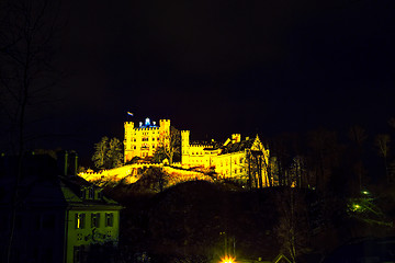 Image showing Hohenschwangau castle in Bavaria, Germany