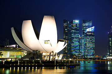 Image showing Singapore financial district