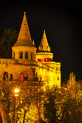 Image showing Fisherman bastion in Budapest, Hungary