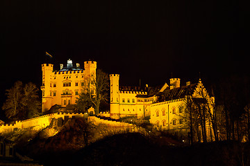 Image showing Hohenschwangau castle in Bavaria, Germany