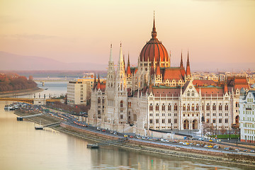 Image showing Parliament building in Budapest, Hungary