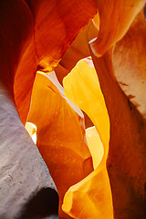 Image showing Lower Antelope Canyon view near Page, Arizona