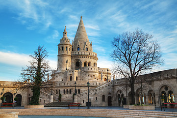 Image showing Fisherman bastion in Budapest, Hungary