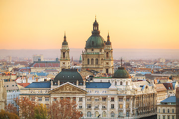 Image showing St Stephen (St Istvan) Basilica in Budapest