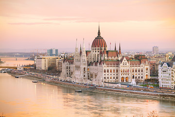 Image showing Parliament building in Budapest, Hungary
