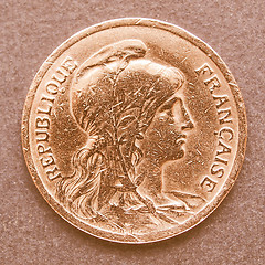 Image showing  France coin vintage