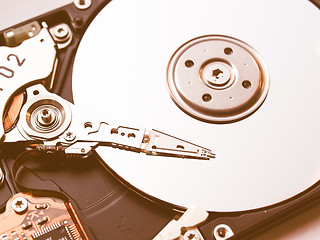 Image showing  Hard disk vintage