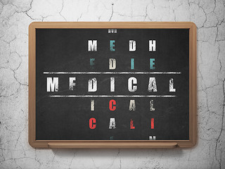 Image showing Healthcare concept: Medical in Crossword Puzzle