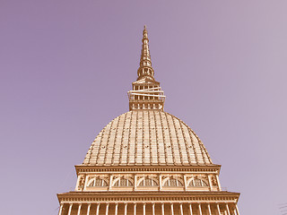 Image showing Mole Antonelliana, Turin vintage