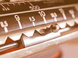 Image showing  Weighing scale vintage