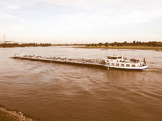 Image showing  Boat picture vintage
