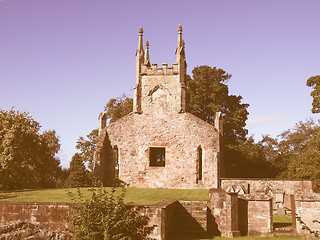 Image showing Cardross old parish church vintage