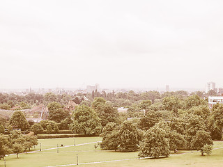 Image showing Primrose Hill London vintage