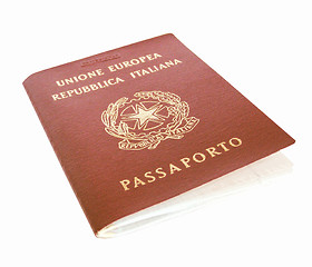 Image showing  Passport vintage