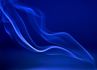 Image showing abstract smoke trails