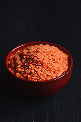 Image showing Dry  Red Lentils