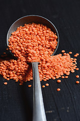 Image showing Dry  Red Lentils