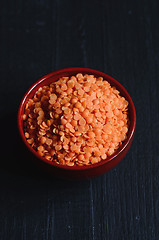 Image showing Dry  Red Lentils