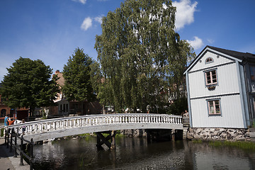 Image showing house by the river