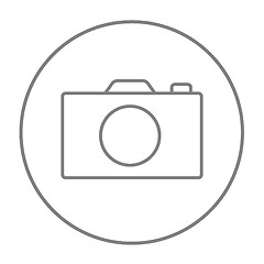 Image showing Camera line icon.