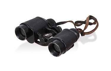 Image showing Old type of binoculars