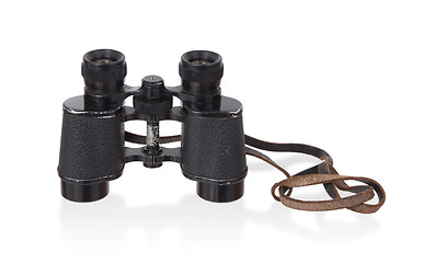 Image showing Old type of binoculars