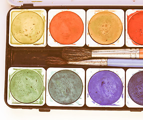 Image showing  Painting tools vintage