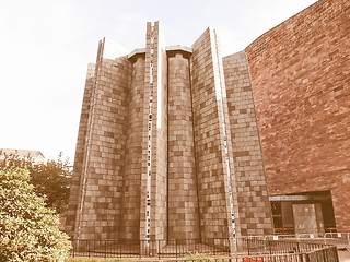 Image showing Coventry Cathedral vintage