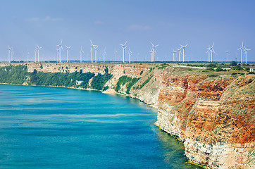 Image showing Wind Turbines