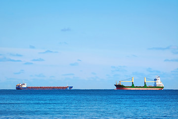 Image showing Cargo Ships 