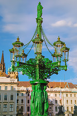 Image showing Old Street Lamp