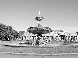 Image showing Schlossplatz (Castle square), Stuttgart