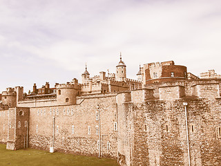 Image showing Tower of London vintage