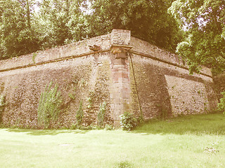 Image showing Citadel of Mainz vintage