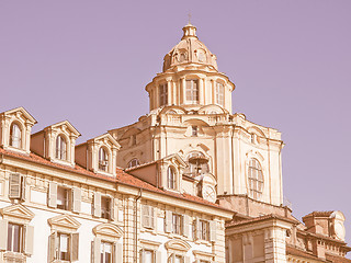 Image showing San Lorenzo church, Turin vintage