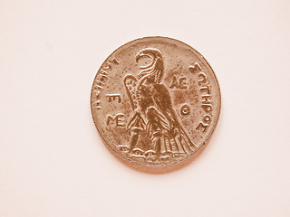 Image showing  Old coin vintage