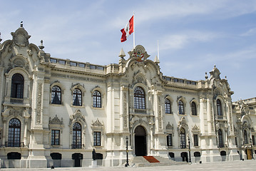 Image showing presidential palace lima peru