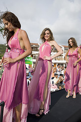 Image showing contestants miss ecuador contest