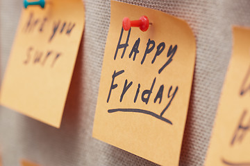 Image showing Happy Friday