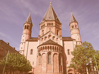 Image showing Mainz Cathedral vintage