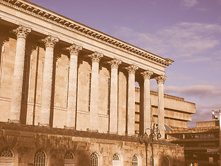 Image showing City Hall in Birmingham vintage