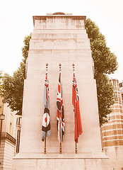 Image showing The Cenotaph London vintage