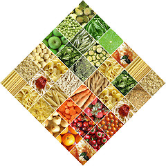 Image showing Food collage