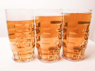 Image showing  Lager beer vintage