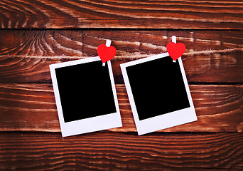 Image showing Blank instant photo