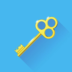 Image showing Old Gold Key