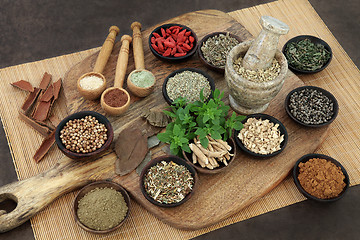 Image showing Herbs and Spices for Mens Health 