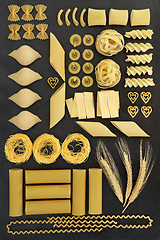 Image showing Dried Pasta Selection